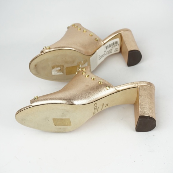 Jimmy Choo Myla Stud Mules Size 34 - Picture 4 of 4